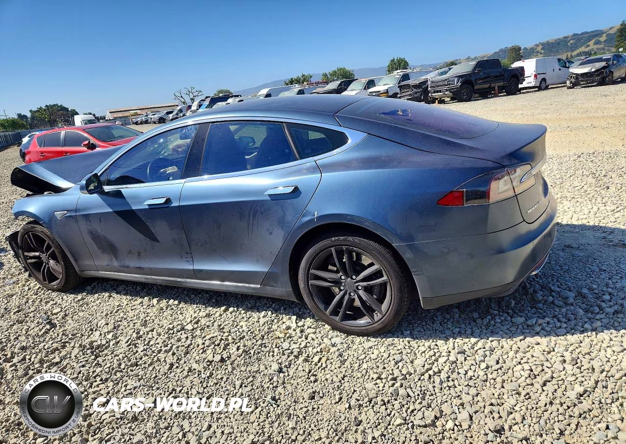 2014 Tesla Model S P85 VIN:5YJSA1H10EFP30525 - 2
