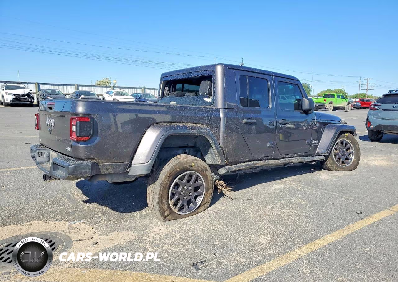 2021 Jeep Gladiator Overland VIN:1C6JJTFM5ML548407 - 3