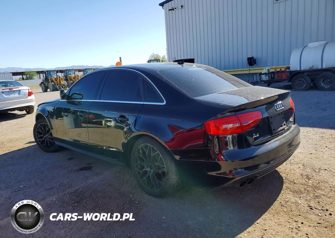 2014 Audi A4 VIN:WAUBFAFL8EN018638 - 2