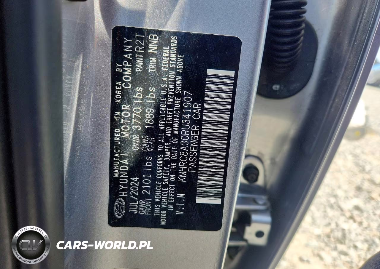 2024 Hyundai Venue Sel VIN:KMHRC8A30RU341907 - 14