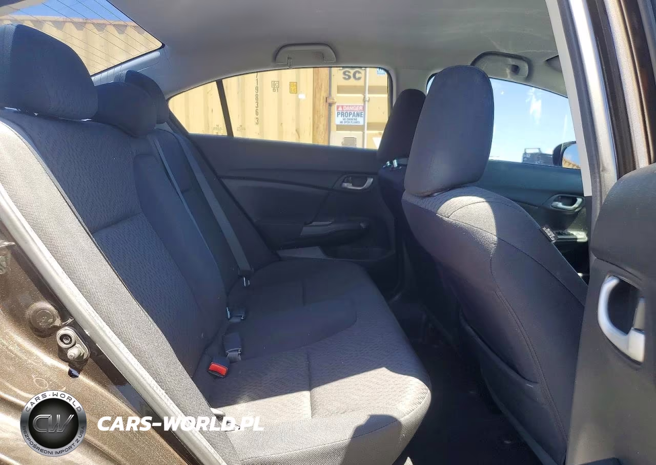 2014 Honda Civic Lx VIN:2HGFB2F52EH518635 - 10