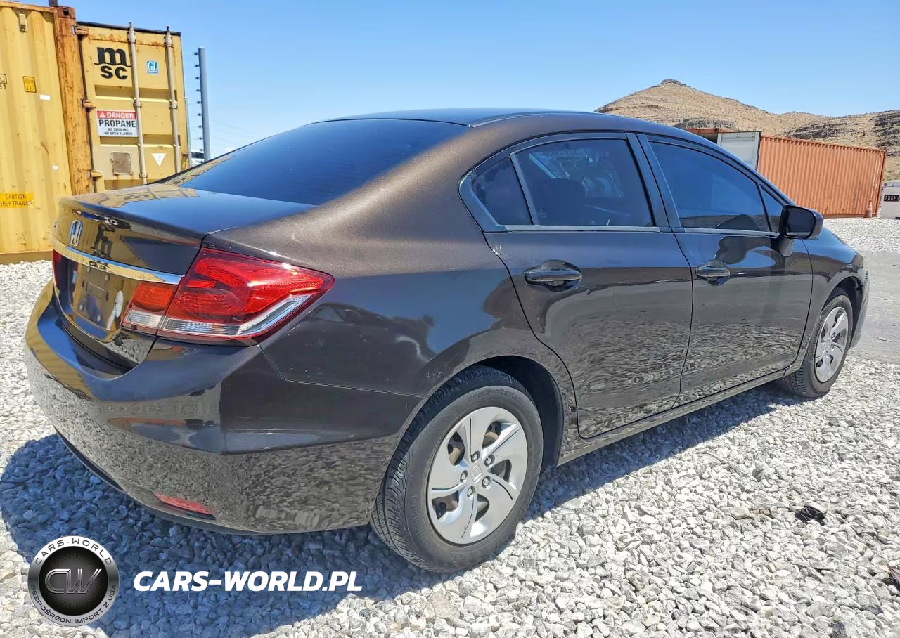 2014 Honda Civic Lx VIN:2HGFB2F52EH518635 - 3