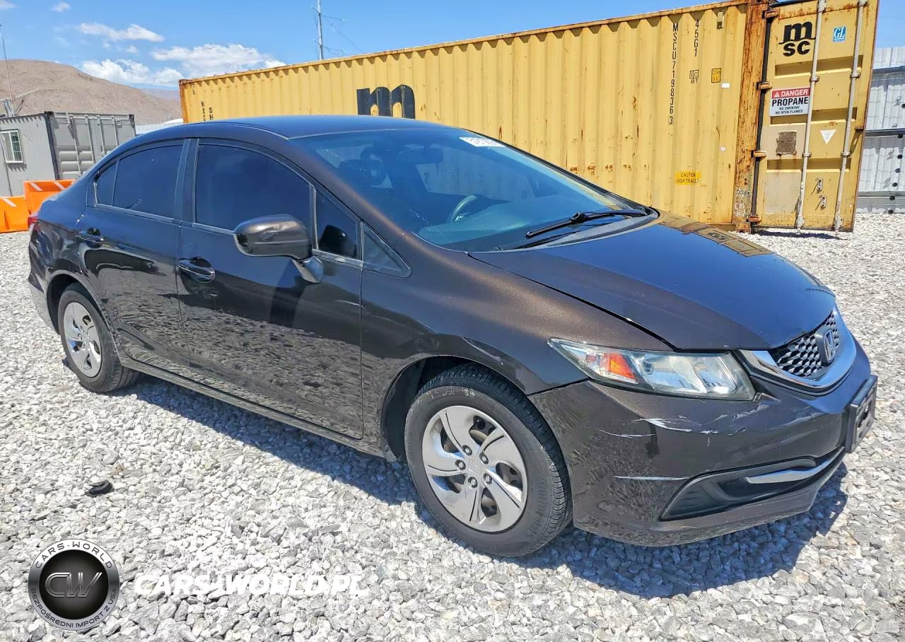 2014 Honda Civic Lx VIN:2HGFB2F52EH518635 - 4