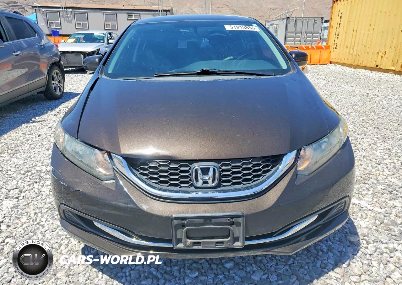 2014 Honda Civic Lx VIN:2HGFB2F52EH518635 - 5