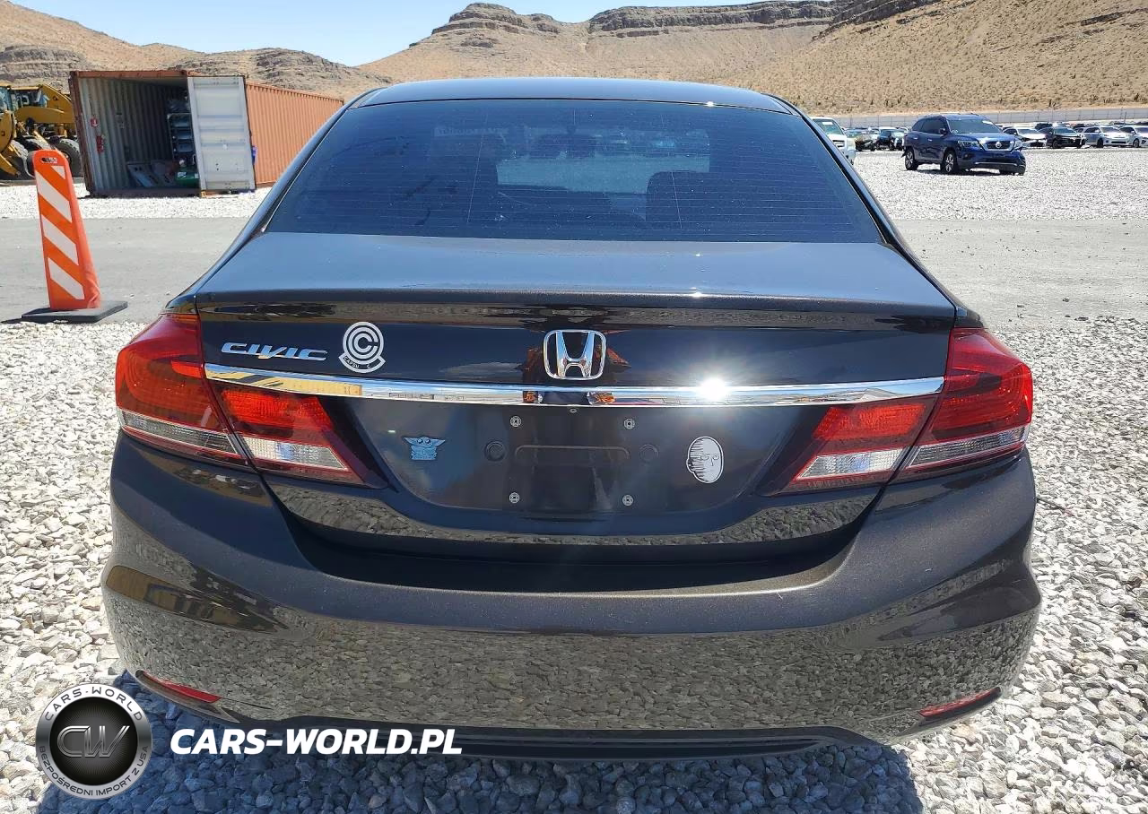 2014 Honda Civic Lx VIN:2HGFB2F52EH518635 - 6