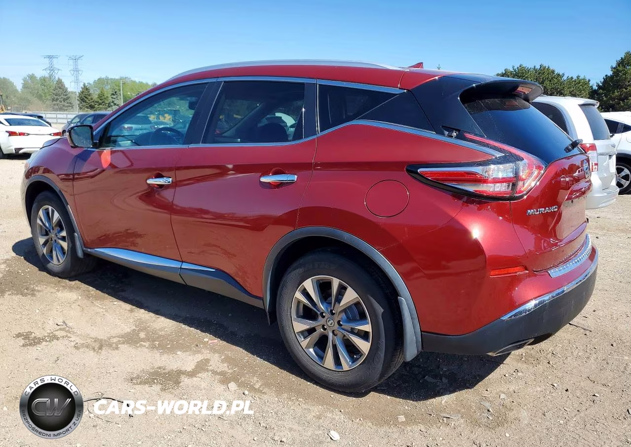 2016 Nissan Murano Sl VIN:5N1AZ2MH1GN120355 - 2