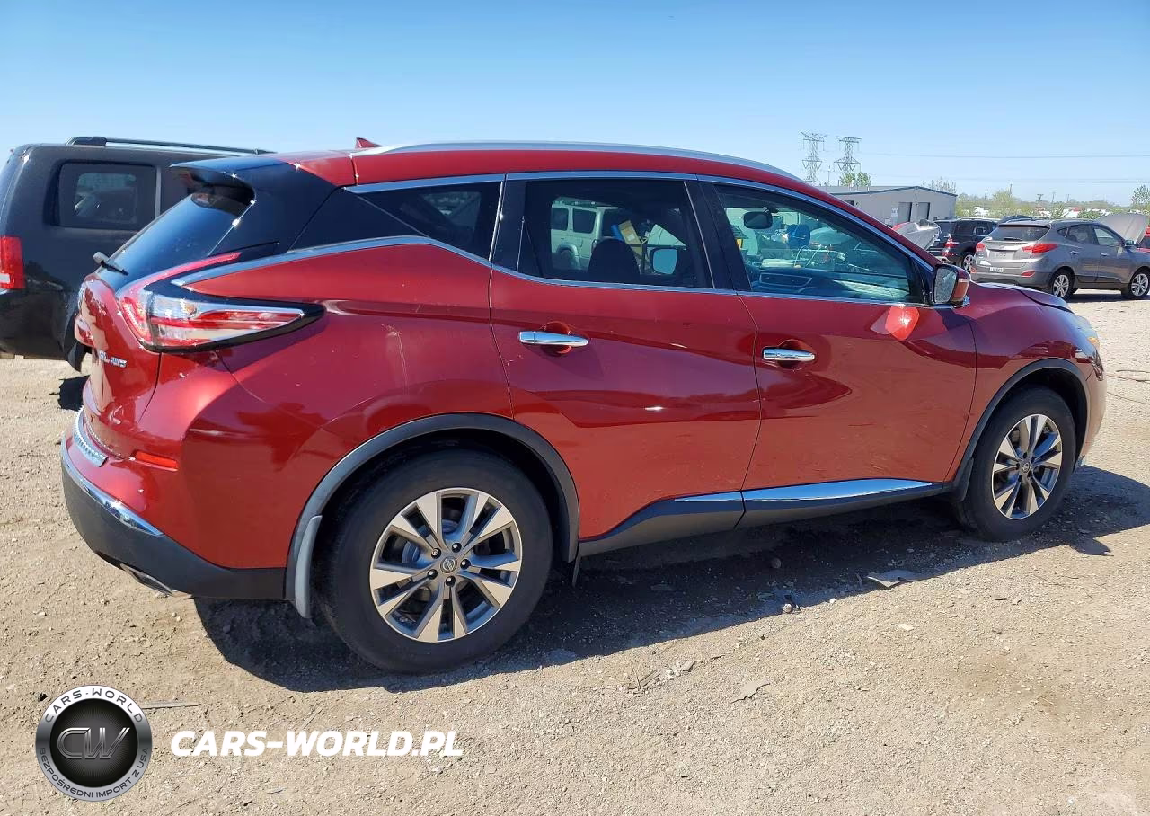 2016 Nissan Murano Sl VIN:5N1AZ2MH1GN120355 - 3