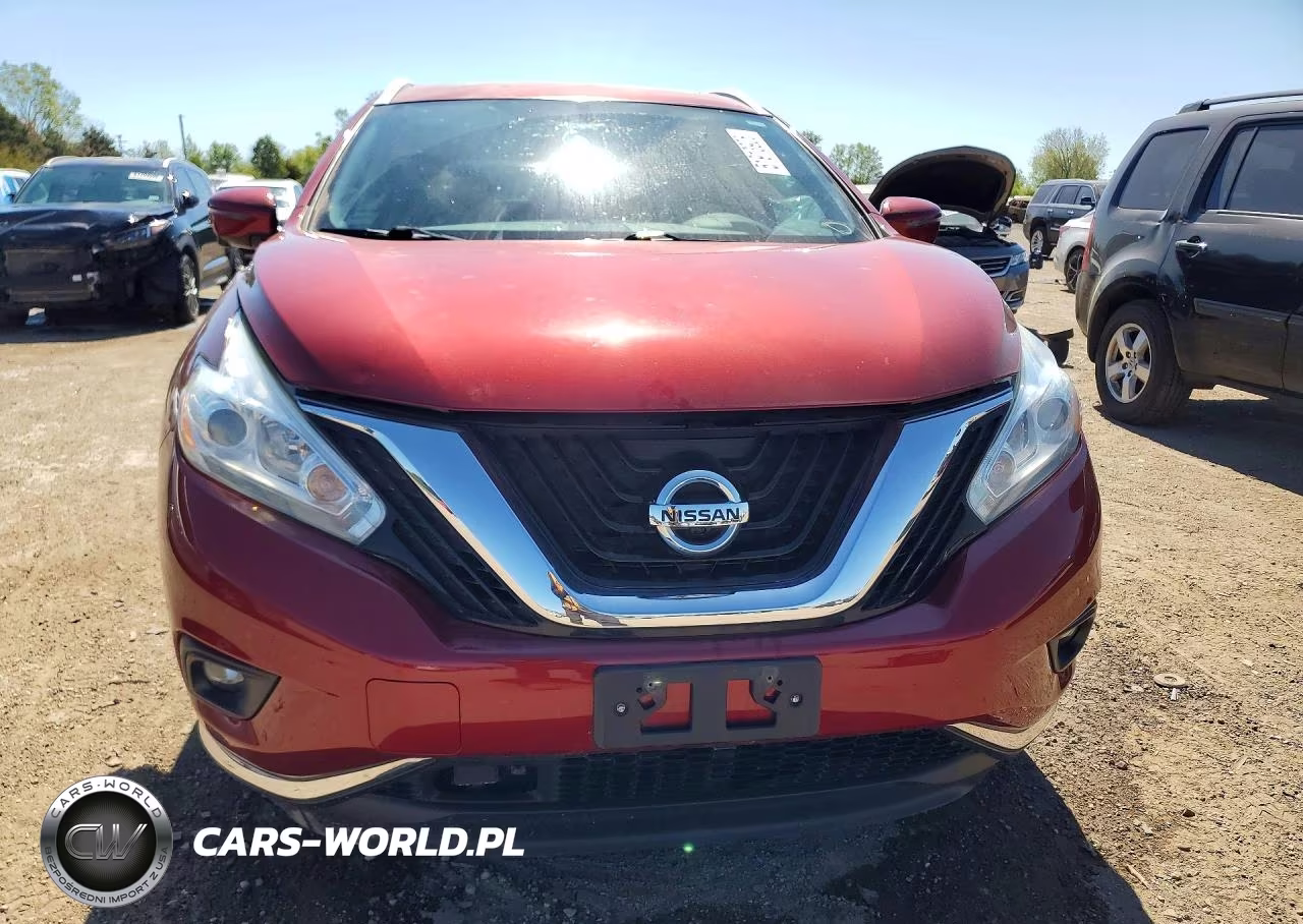2016 Nissan Murano Sl VIN:5N1AZ2MH1GN120355 - 5