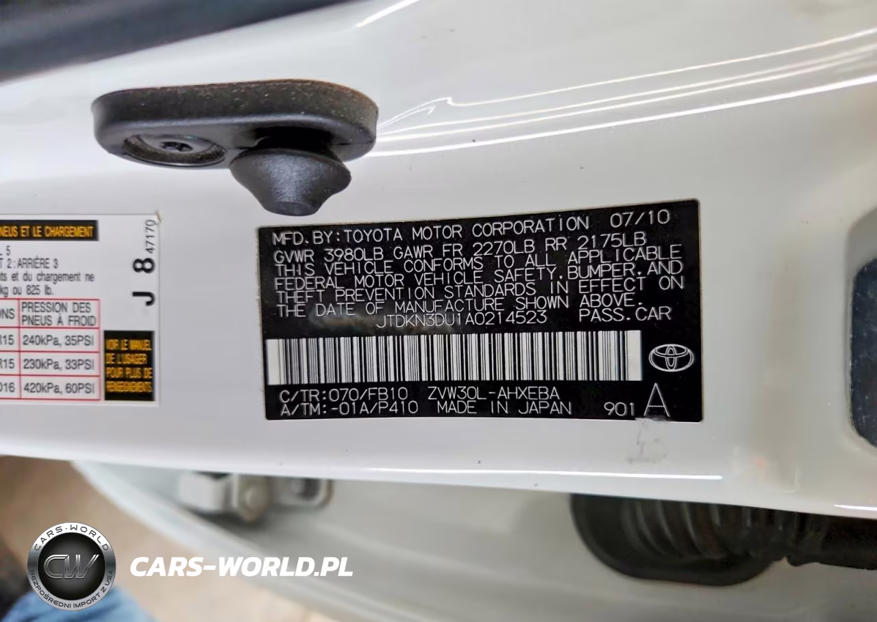 2010 Toyota Prius Ii VIN:JTDKN3DU1A0214523 - 12