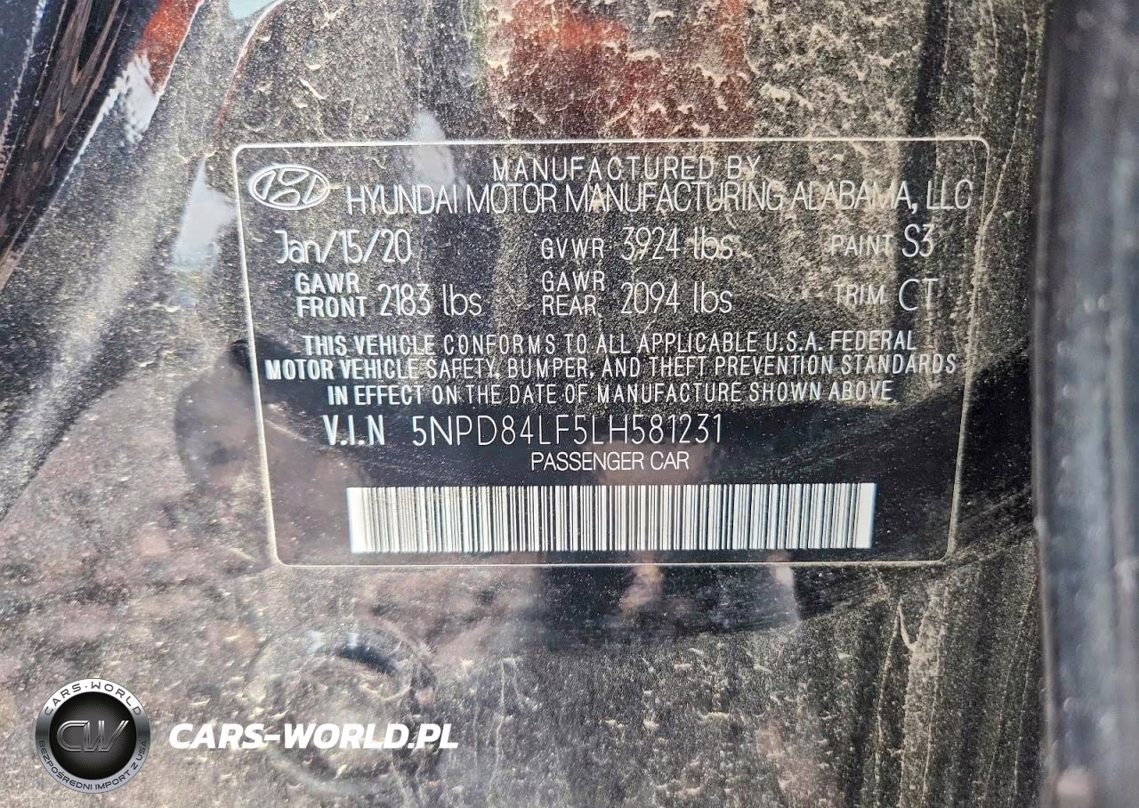 2020 Hyundai Elantra Sel VIN:5NPD84LF5LH581231 - 12