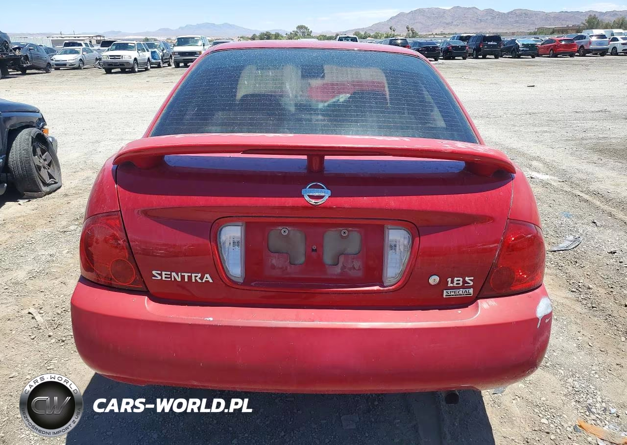 2006 Nissan Sentra 1.8 VIN:3N1CB51D96L615912 - 6