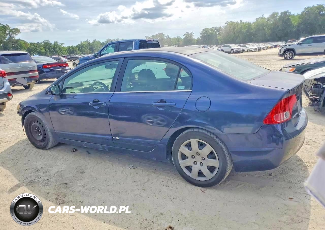 2007 Honda Civic Lx VIN:1HGFA16567L037564 - 2