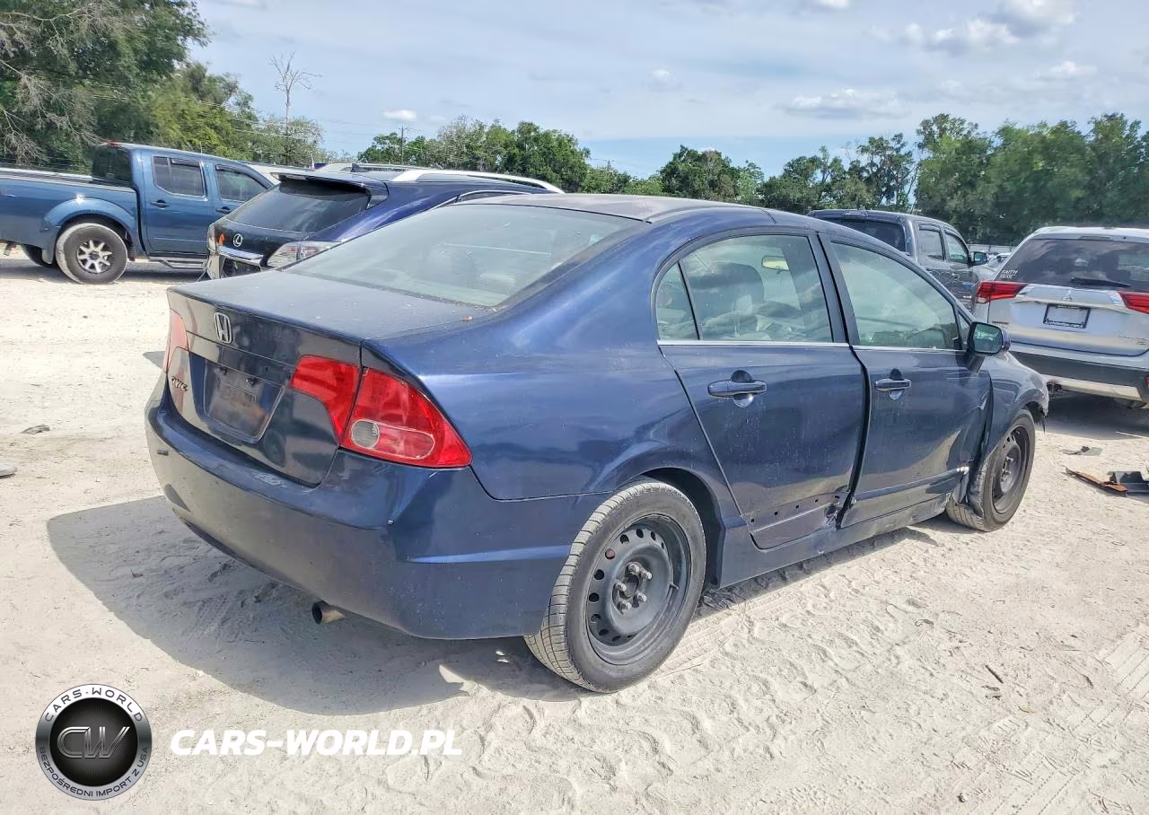 2007 Honda Civic Lx VIN:1HGFA16567L037564 - 3