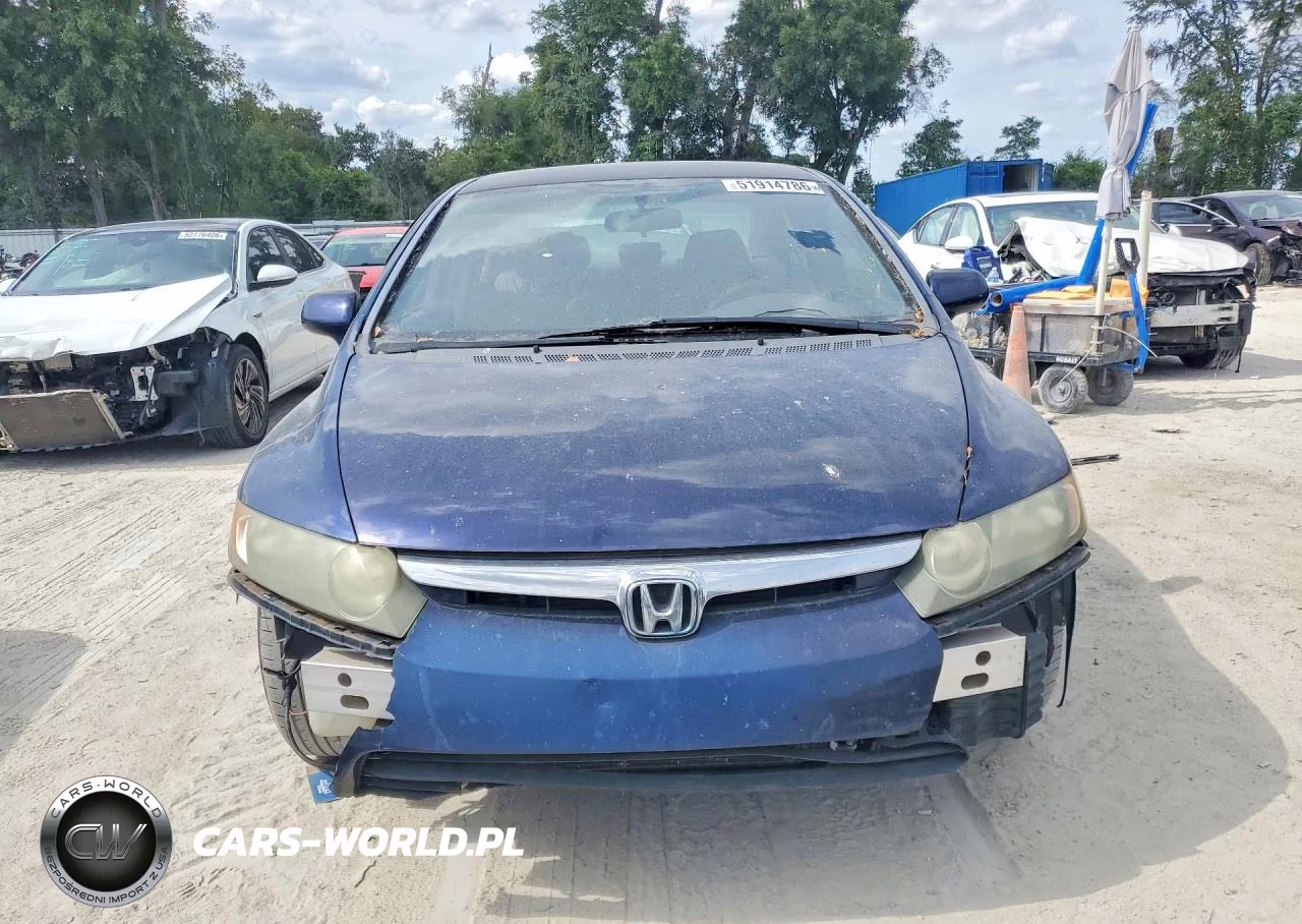 2007 Honda Civic Lx VIN:1HGFA16567L037564 - 5