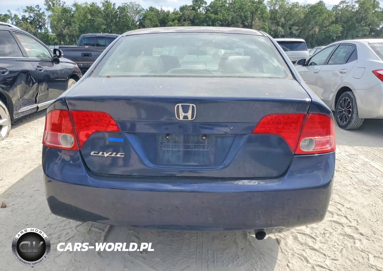 2007 Honda Civic Lx VIN:1HGFA16567L037564 - 6