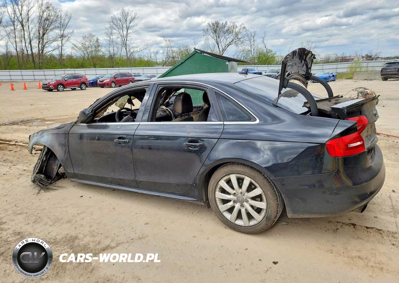 2015 Audi A4 Premium VIN:WAUBFAFL2FN009743 - 2