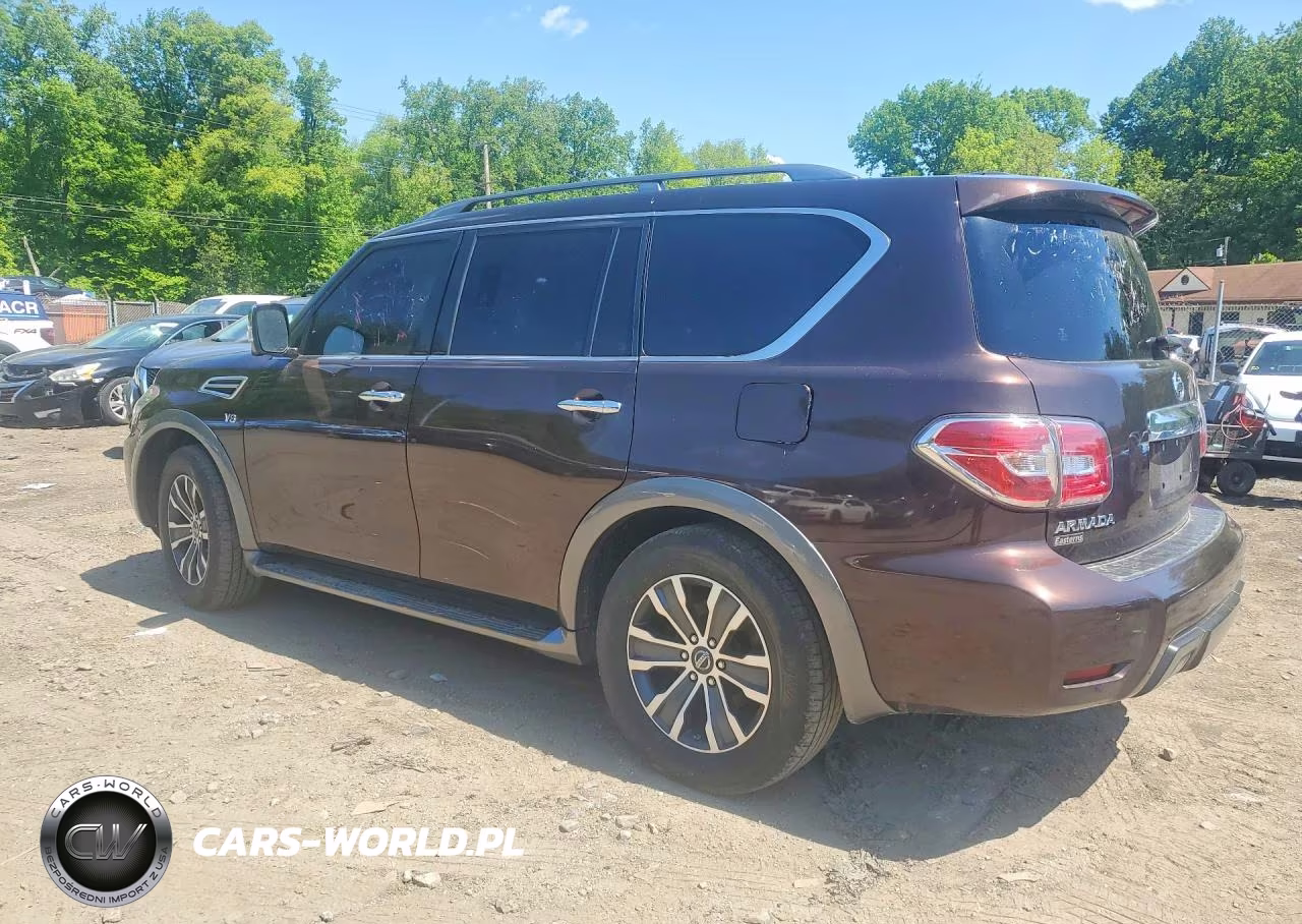 2020 Nissan Armada Sl VIN:JN8AY2ND9L9108657 - 2