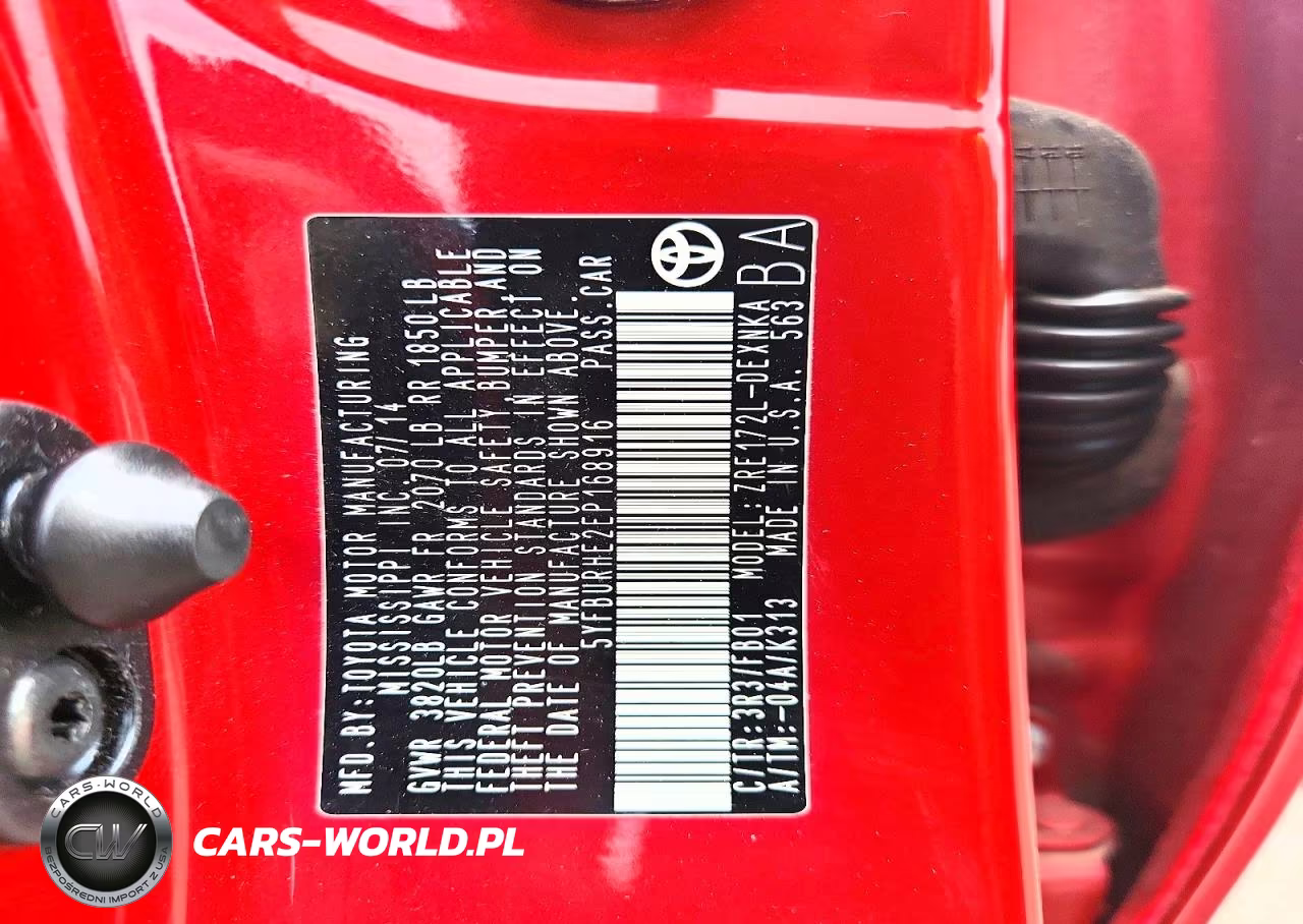 2014 Toyota Corolla Le VIN:5YFBURHE2EP168916 - 12