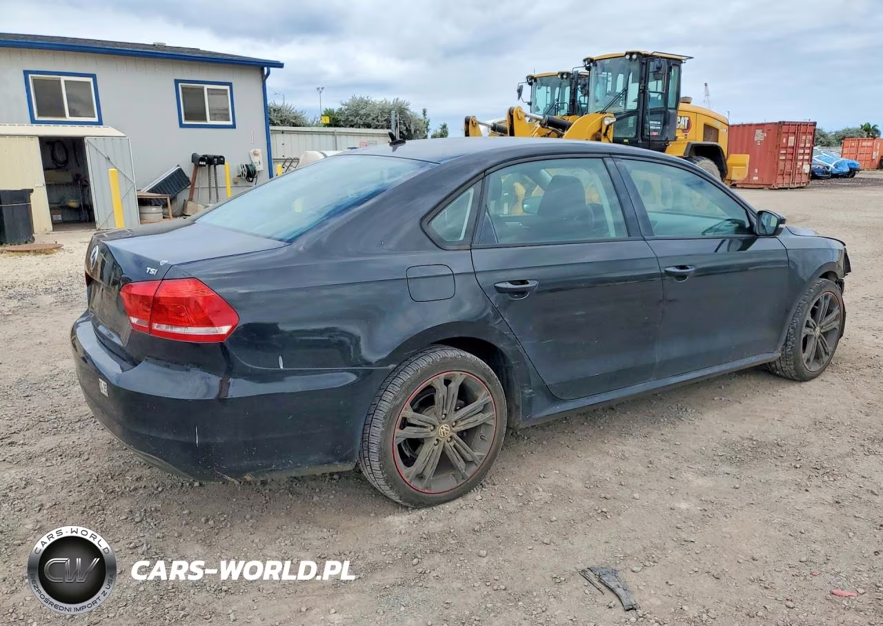 2014 Volkswagen Passat S VIN:1VWAS7A35EC083556 - 3