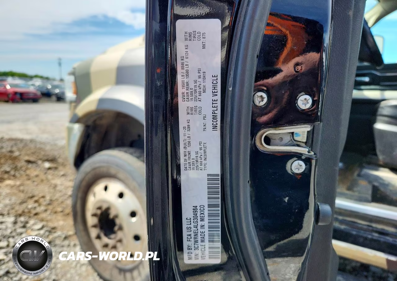 2020 Ram 5500 VIN:3C7WRNEL4LG304984 - 12