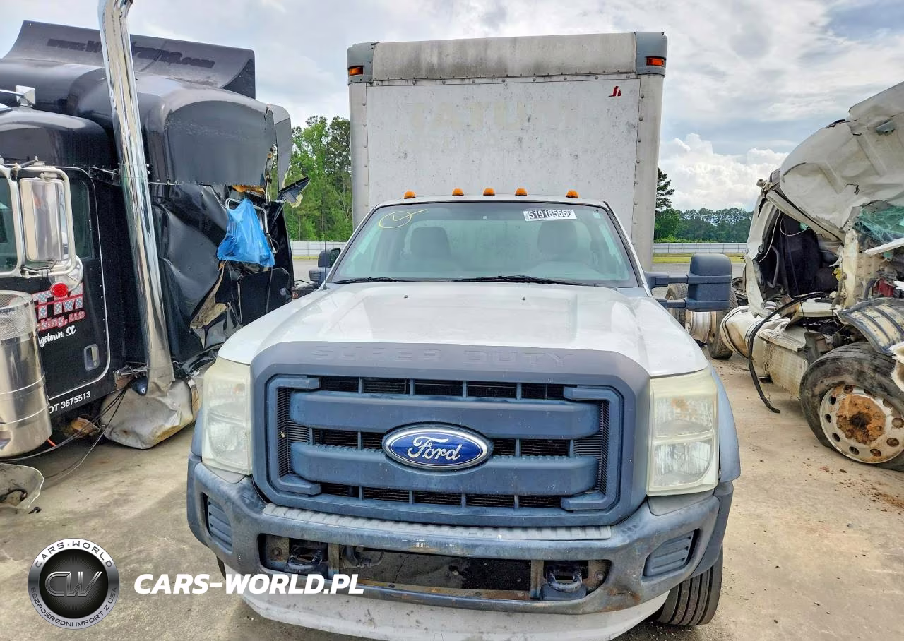 2011 Ford F450 Super Duty Box Truck VIN:1FDUF4GT9BEC25753 - 5