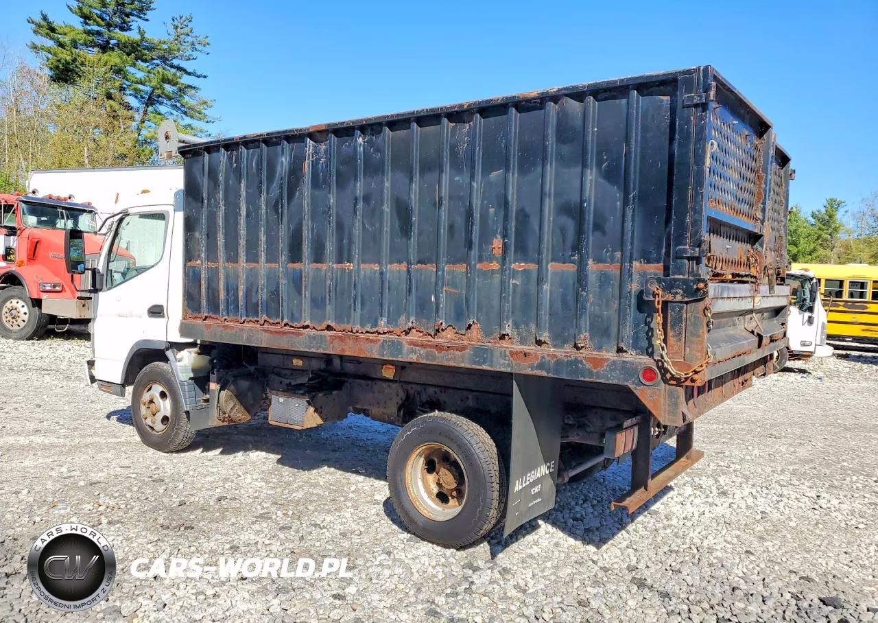 2007 Mitsubishi Fuso Fe84D Dump Truck VIN:JL6BBG1S17K010120 - 2