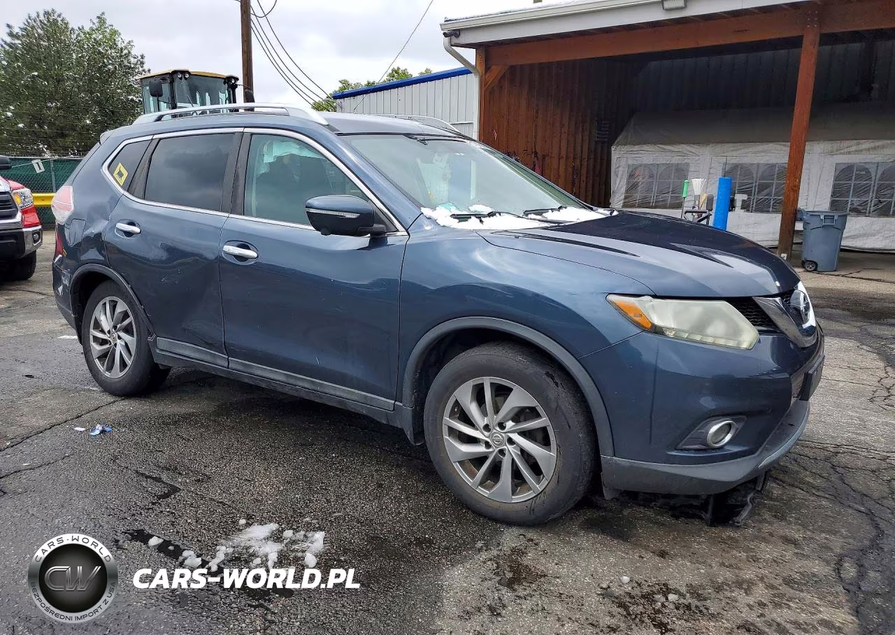 2015 Nissan Rogue Sl VIN:5N1AT2MV8FC812081 - 4