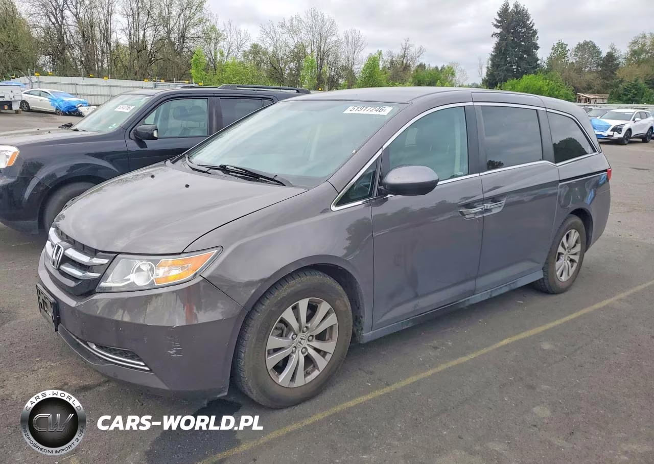 2015 Honda Odyssey Ex VIN:5FNRL5H49FB081836 - 1