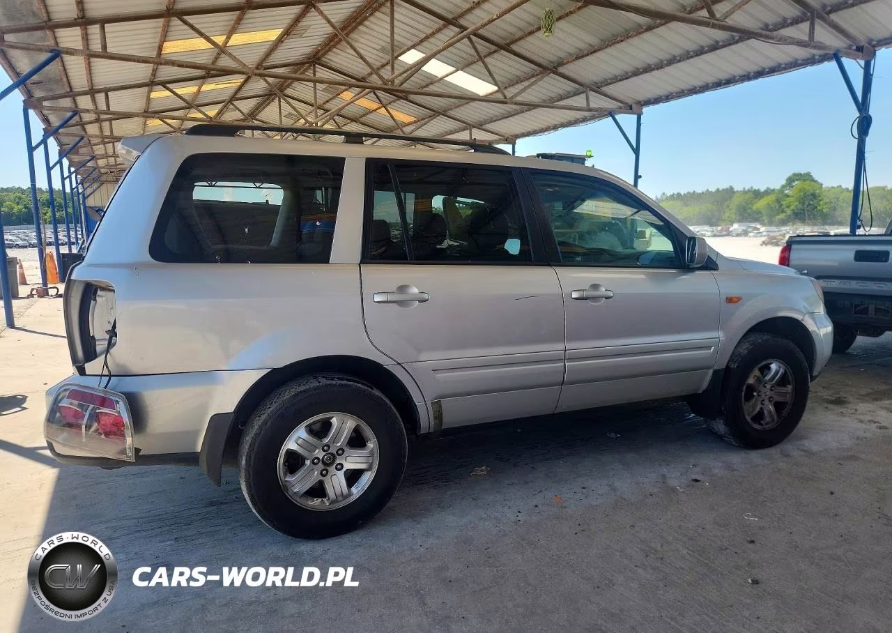 2008 Honda Pilot Vp VIN:5FNYF28218B001674 - 3
