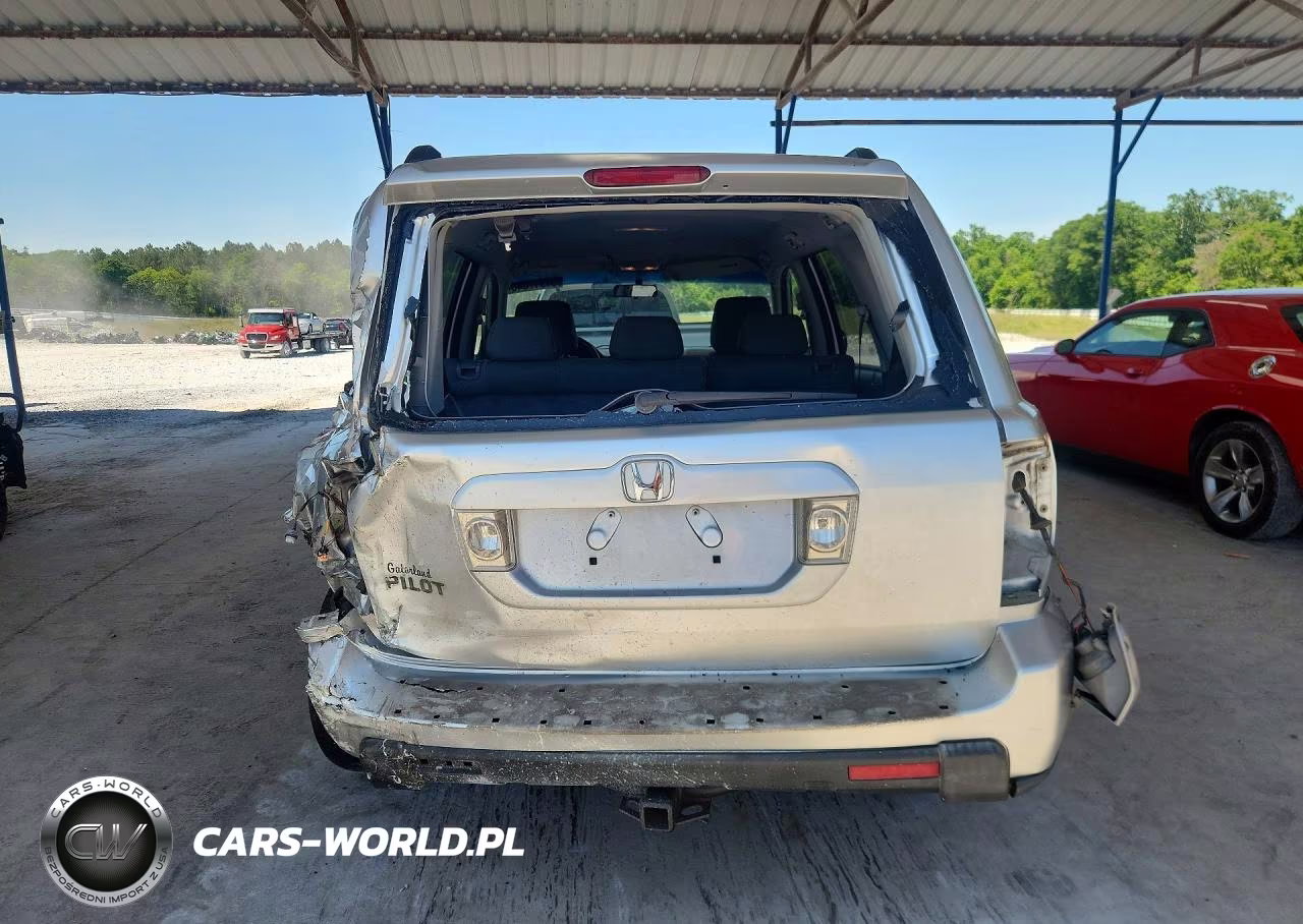 2008 Honda Pilot Vp VIN:5FNYF28218B001674 - 6