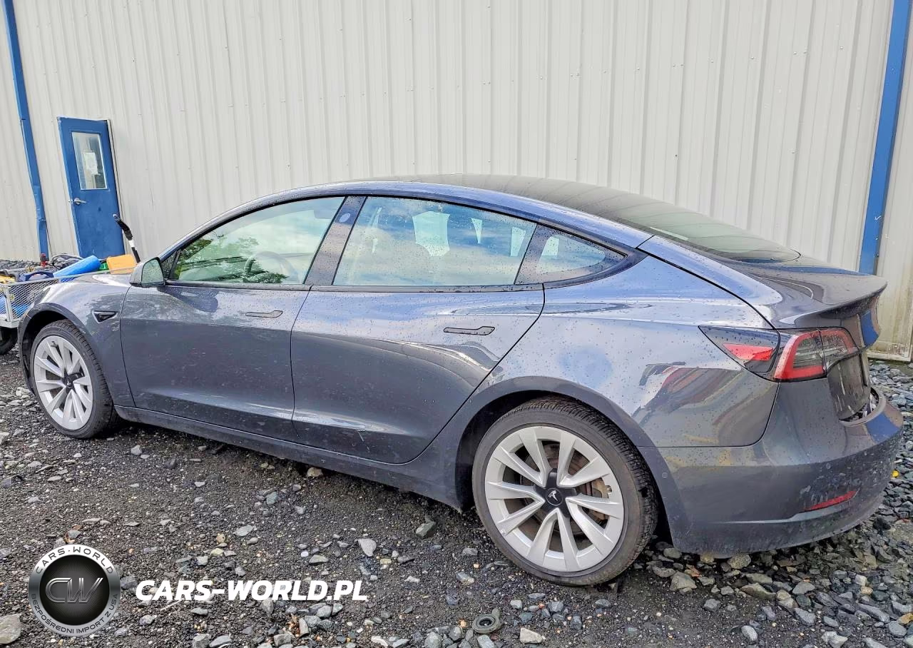 2022 Tesla Model 3 VIN:5YJ3E1EA6NF370318 - 2