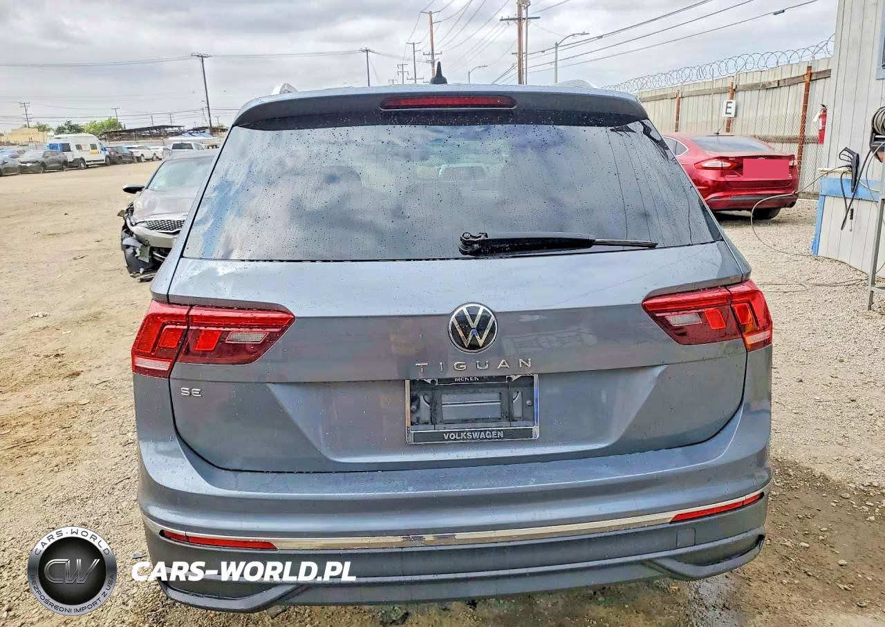 2022 Volkswagen Tiguan Se VIN:3VV3B7AX1NM100402 - 6