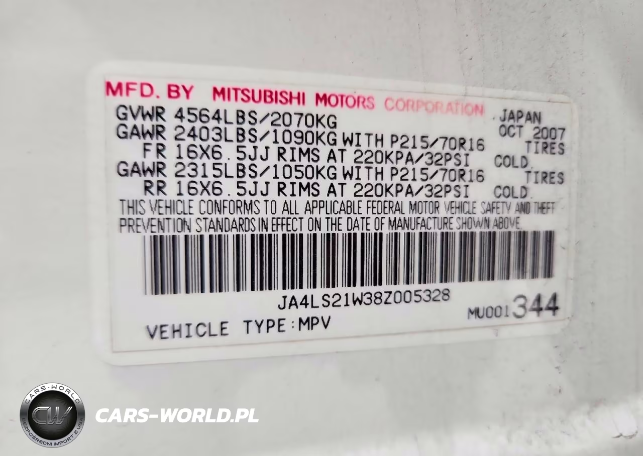 2008 Mitsubishi Outlander Es VIN:JA4LS21W38Z005328 - 13