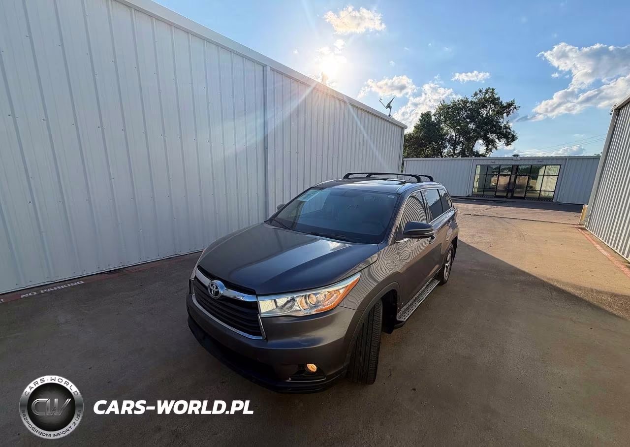 2014 Toyota Highlander Xle VIN:5TDKKRFH3ES033146 - 2