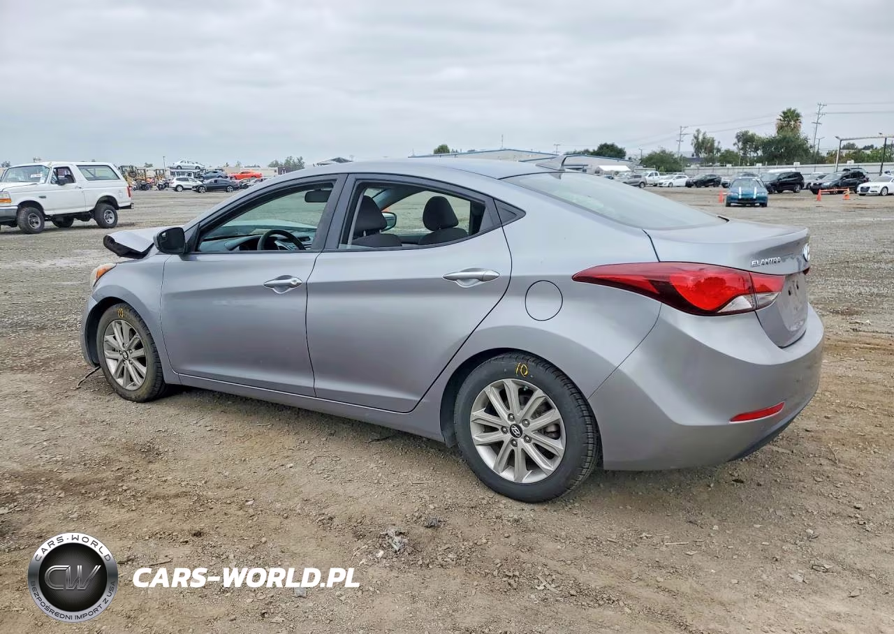 2014 Hyundai Elantra Se VIN:KMHDH4AE5EU085490 - 2
