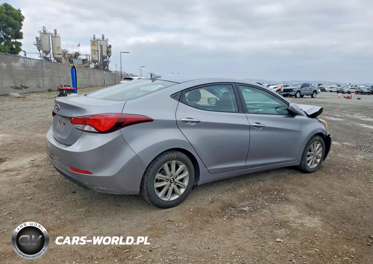 2014 Hyundai Elantra Se VIN:KMHDH4AE5EU085490 - 3
