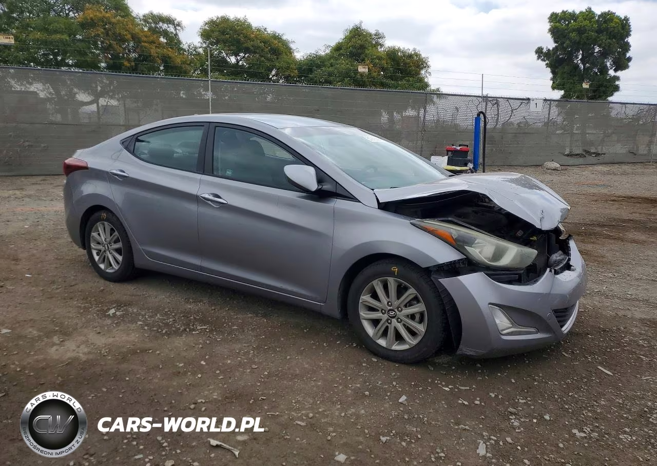 2014 Hyundai Elantra Se VIN:KMHDH4AE5EU085490 - 4