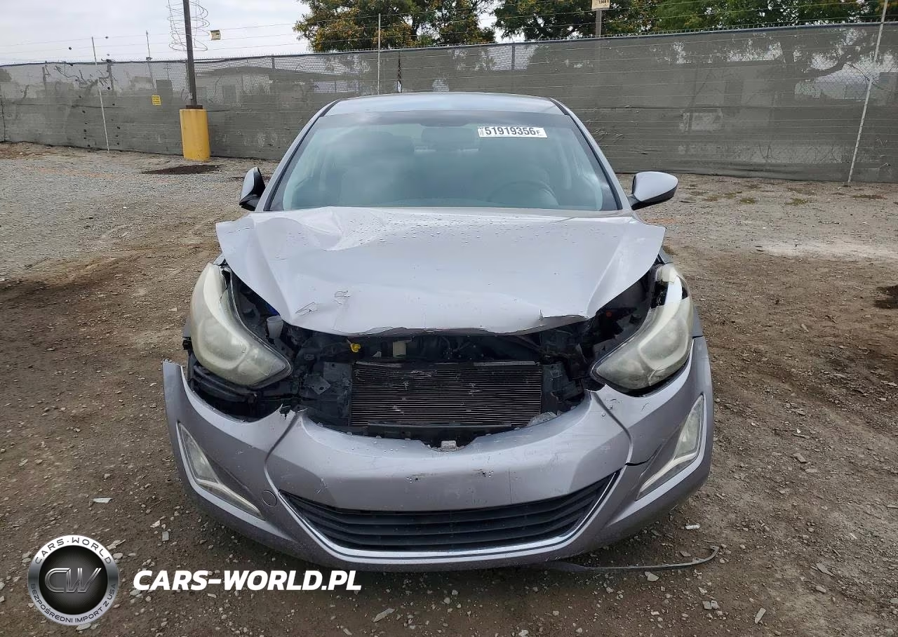 2014 Hyundai Elantra Se VIN:KMHDH4AE5EU085490 - 5