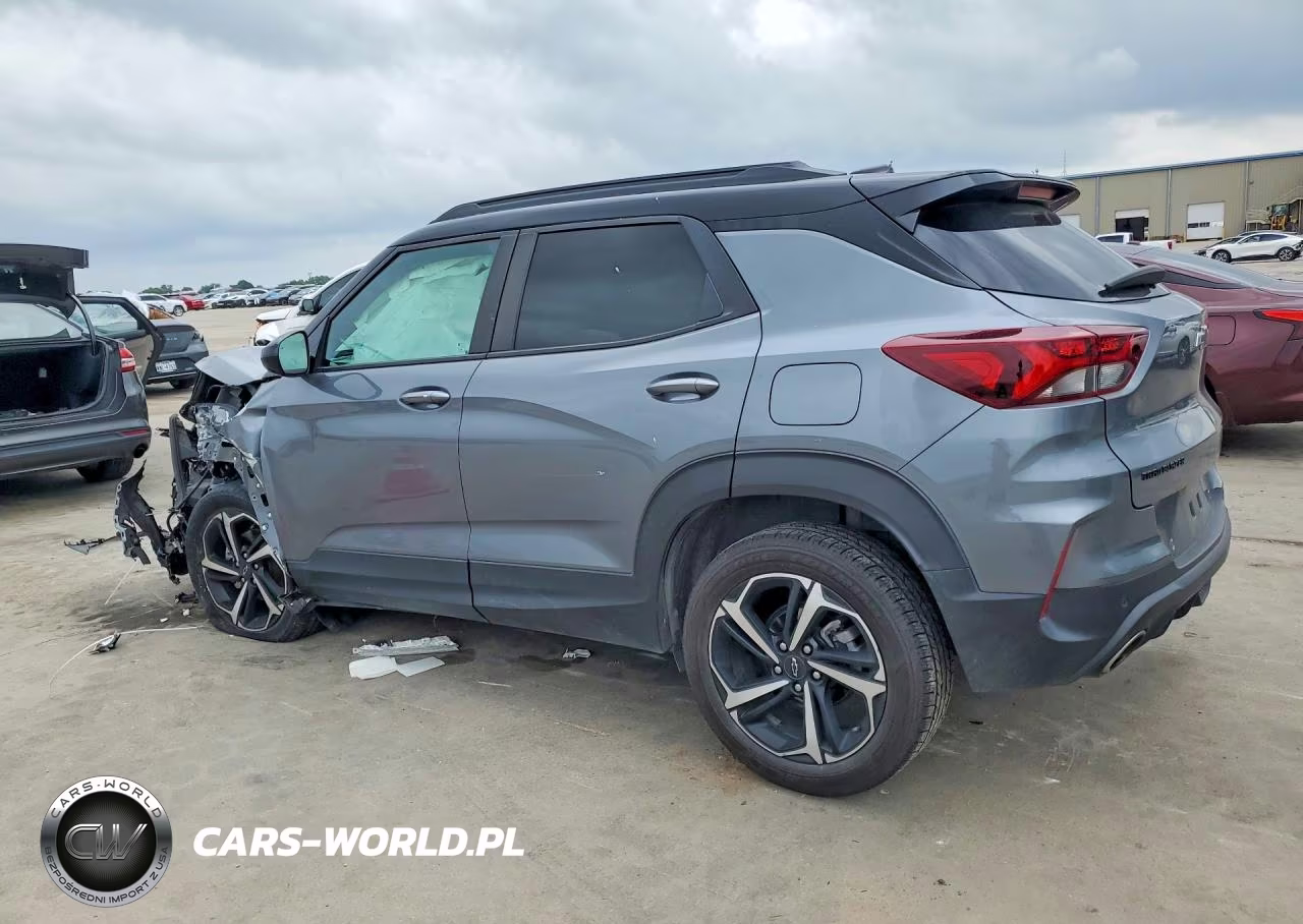 2021 Chevrolet Trailblazer Rs VIN:KL79MTSL7MB169489 - 2
