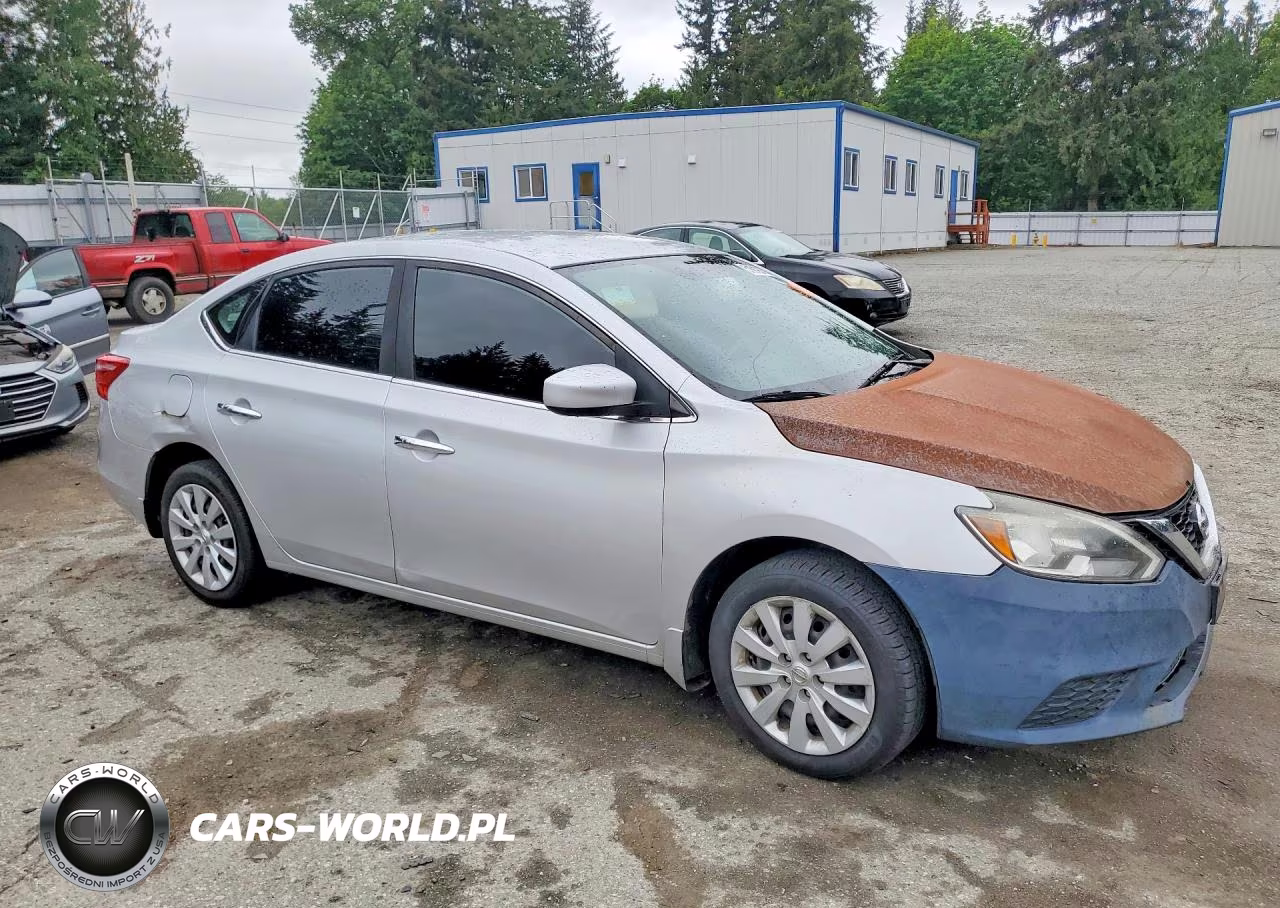 2017 Nissan Sentra S VIN:3N1AB7AP6HY304974 - 4