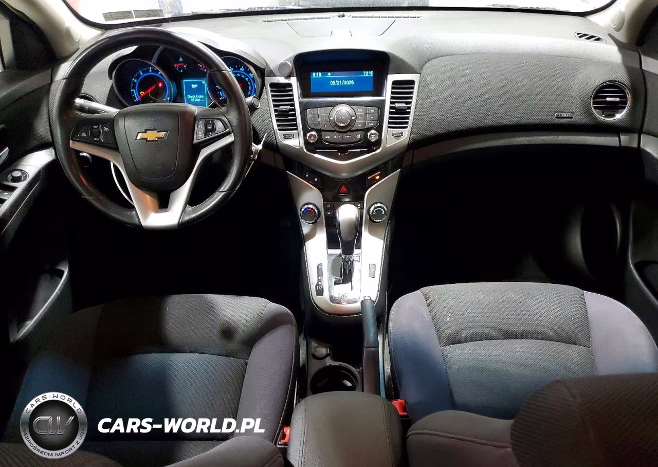 2013 Chevrolet Cruze Lt VIN:1G1PC5SB9D7228604 - 8