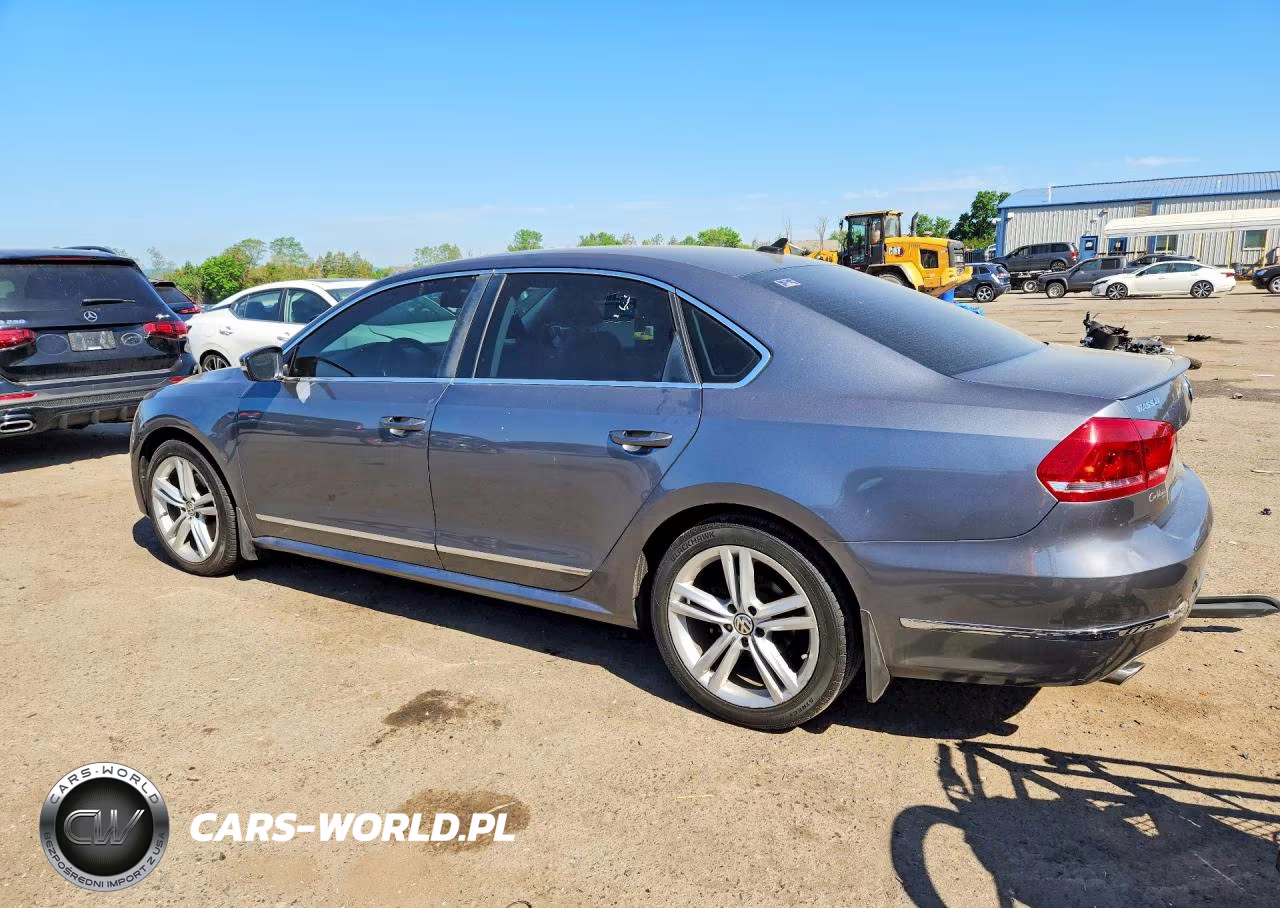 2014 Volkswagen Passat Sel VIN:1VWCN7A38EC010178 - 2