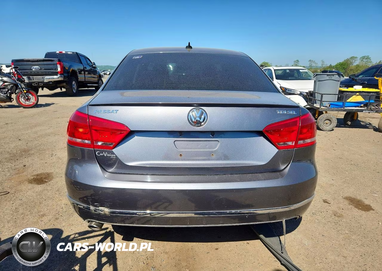 2014 Volkswagen Passat Sel VIN:1VWCN7A38EC010178 - 6
