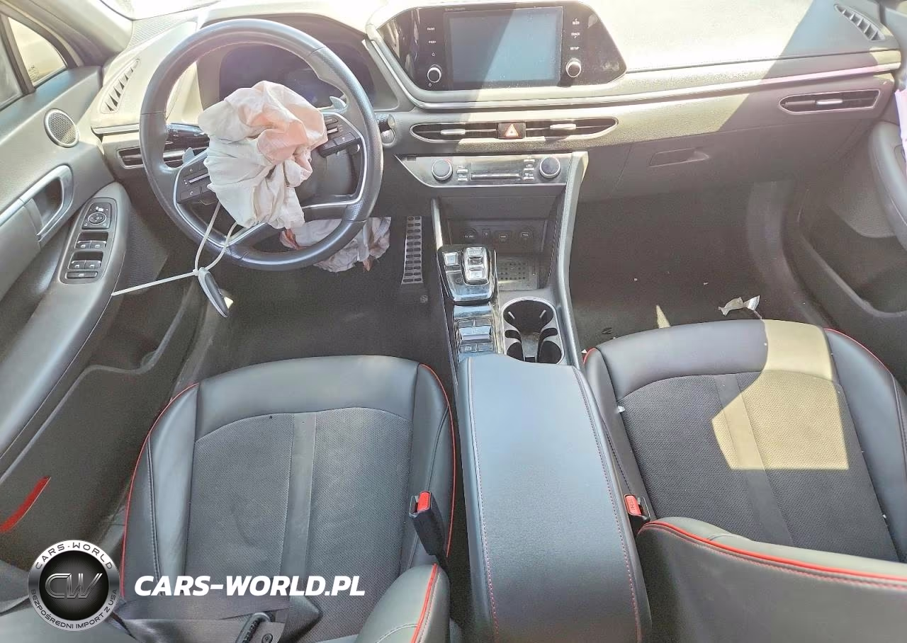 2020 Hyundai Sonata Sel Plus VIN:5NPEJ4J26LH018522 - 8