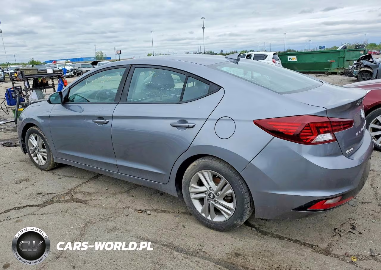 2019 Hyundai Elantra Sel VIN:KMHD84LF1KU812903 - 2