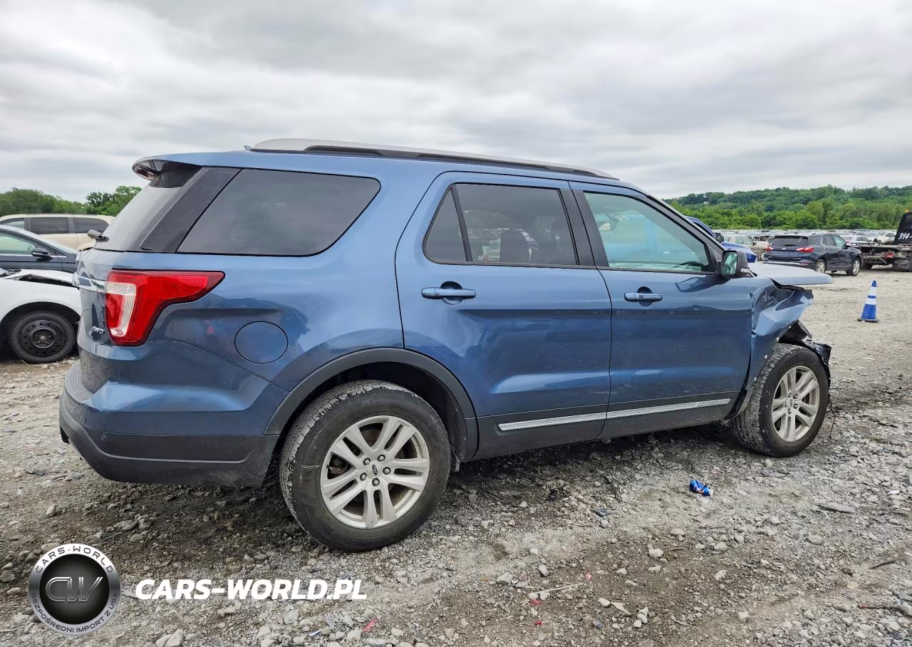 2019 Ford Explorer Xlt VIN:1FM5K8D81KGA92885 - 3
