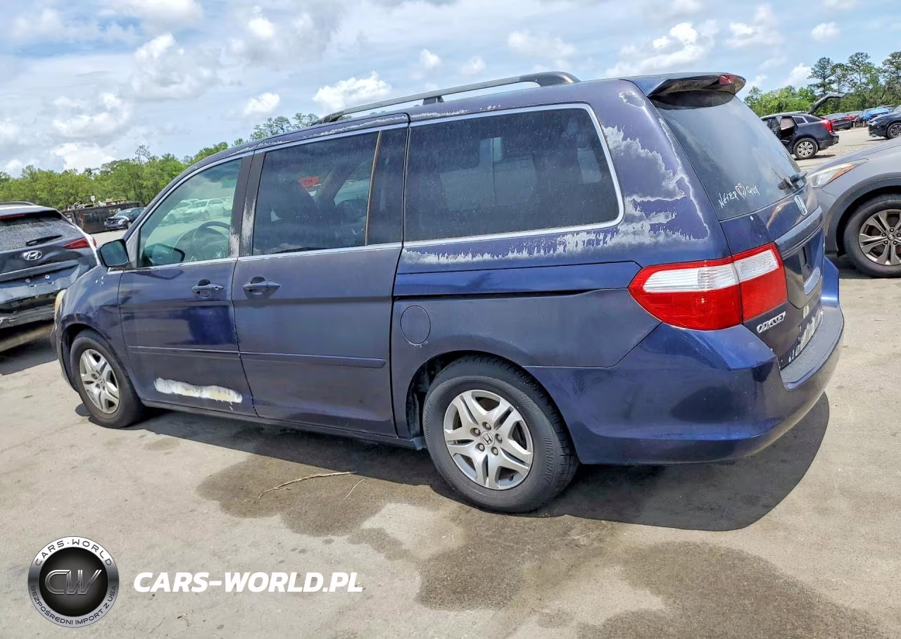 2006 Honda Odyssey Exl VIN:5FNRL38726B047168 - 2