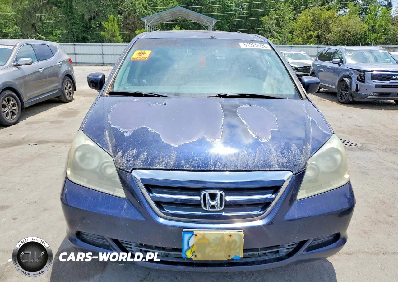 2006 Honda Odyssey Exl VIN:5FNRL38726B047168 - 5
