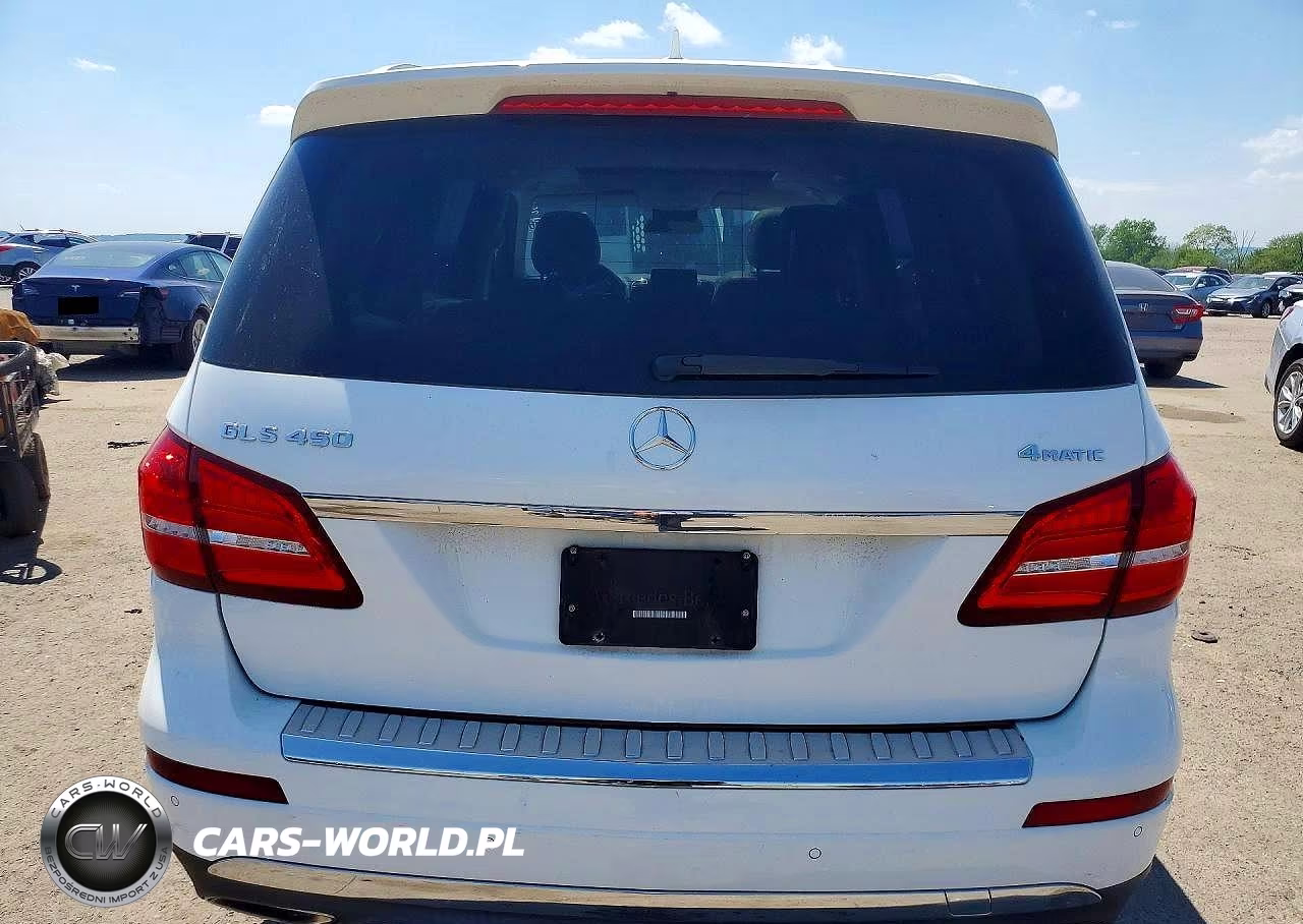 2017 Mercedes-Benz Gls 450 4Matic VIN:4JGDF6EE8HA957968 - 6