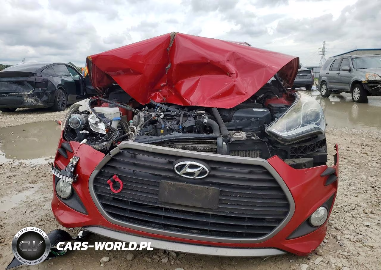 2016 Hyundai Veloster Turbo VIN:KMHTC6AE2GU291732 - 5